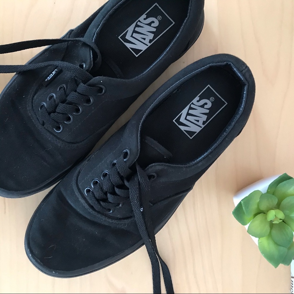 SOLD All Black Vans - Picture 2 of 5